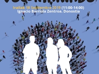 el 18 de Septiembre IV edición de la feria de voluntariado en Donostia