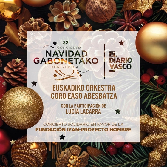 El Diario Vasco;Concierto Navidad;Proyecto Hombre