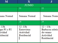 PROGRAMACIÓN DE VERANO (los grupos y talleres iran acompañados de una suculenta comida)